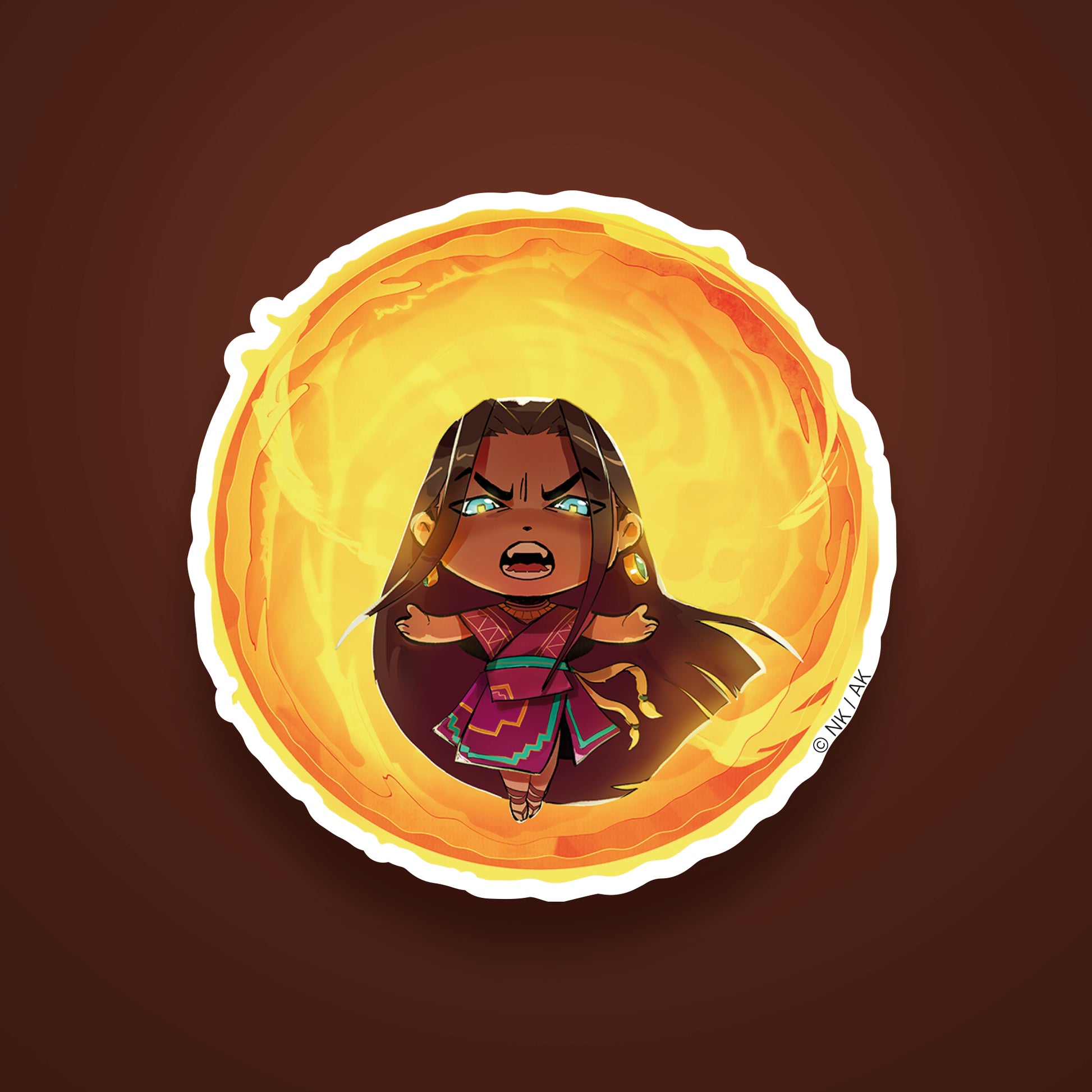Sticker Chibi Inti