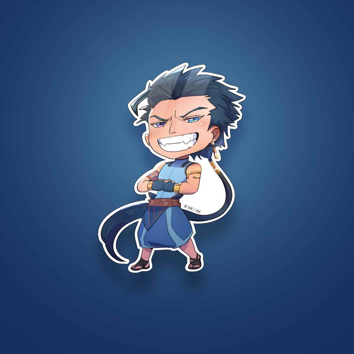 STICKER CHIBI ILLAPA