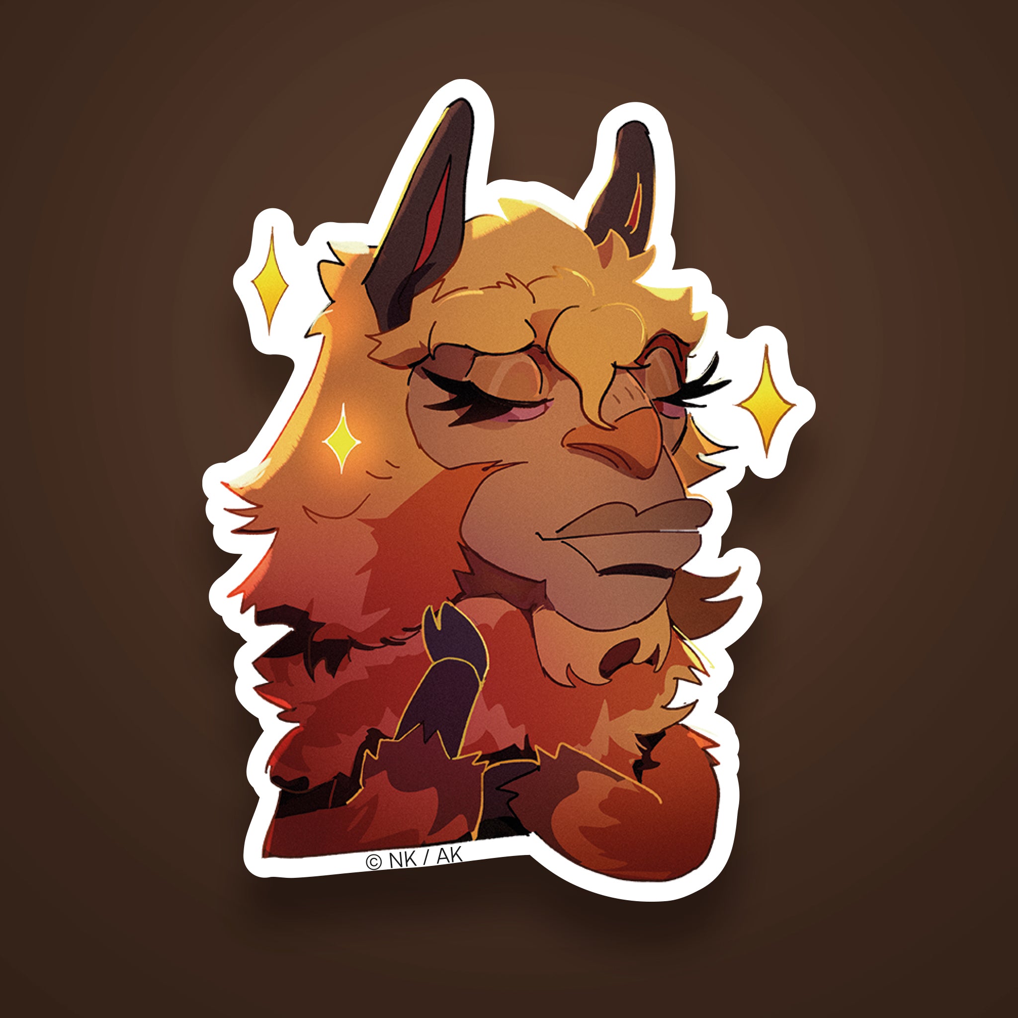 Sticker Jarjacha brillo - UV