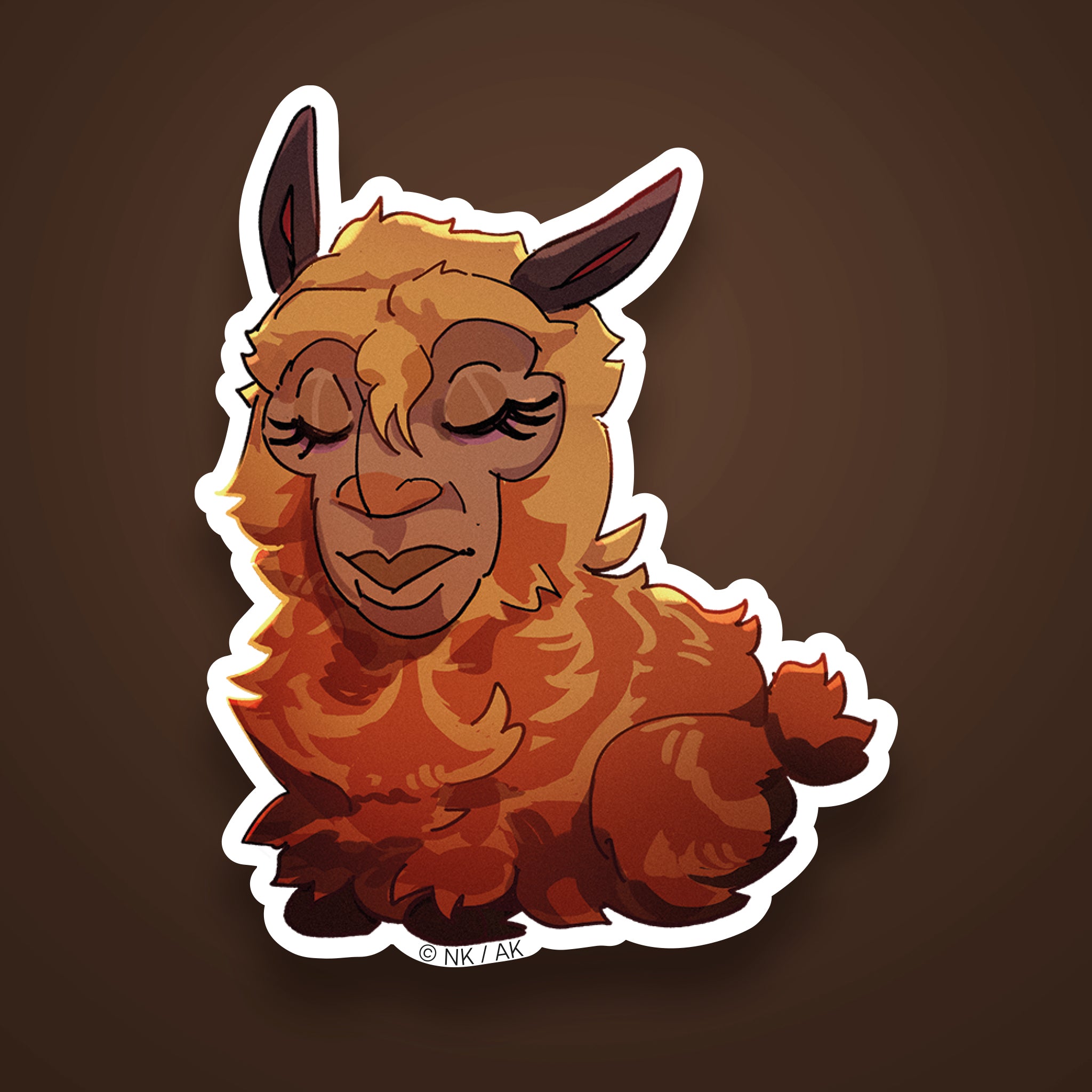 Sticker Jarjacha durmiendo - UV