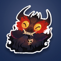 Sticker Supay feliz